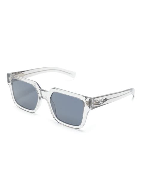 prada brille grau|prada sonnenbrille mit symbol.